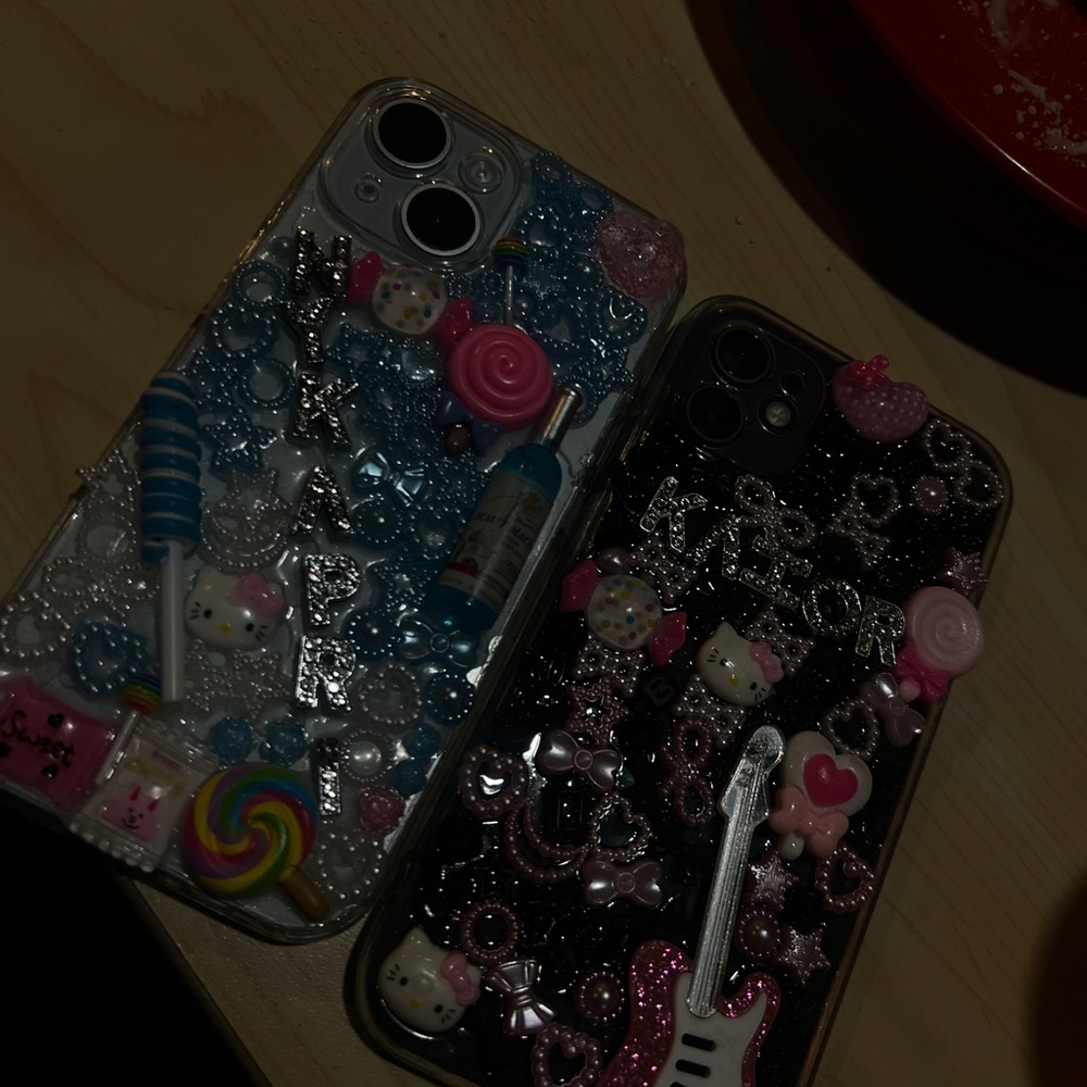 Decorative Phone Cases with Charms